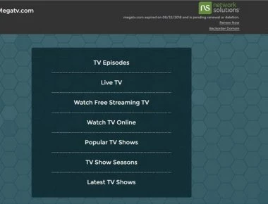 «Μαύρο» στο site του Mega